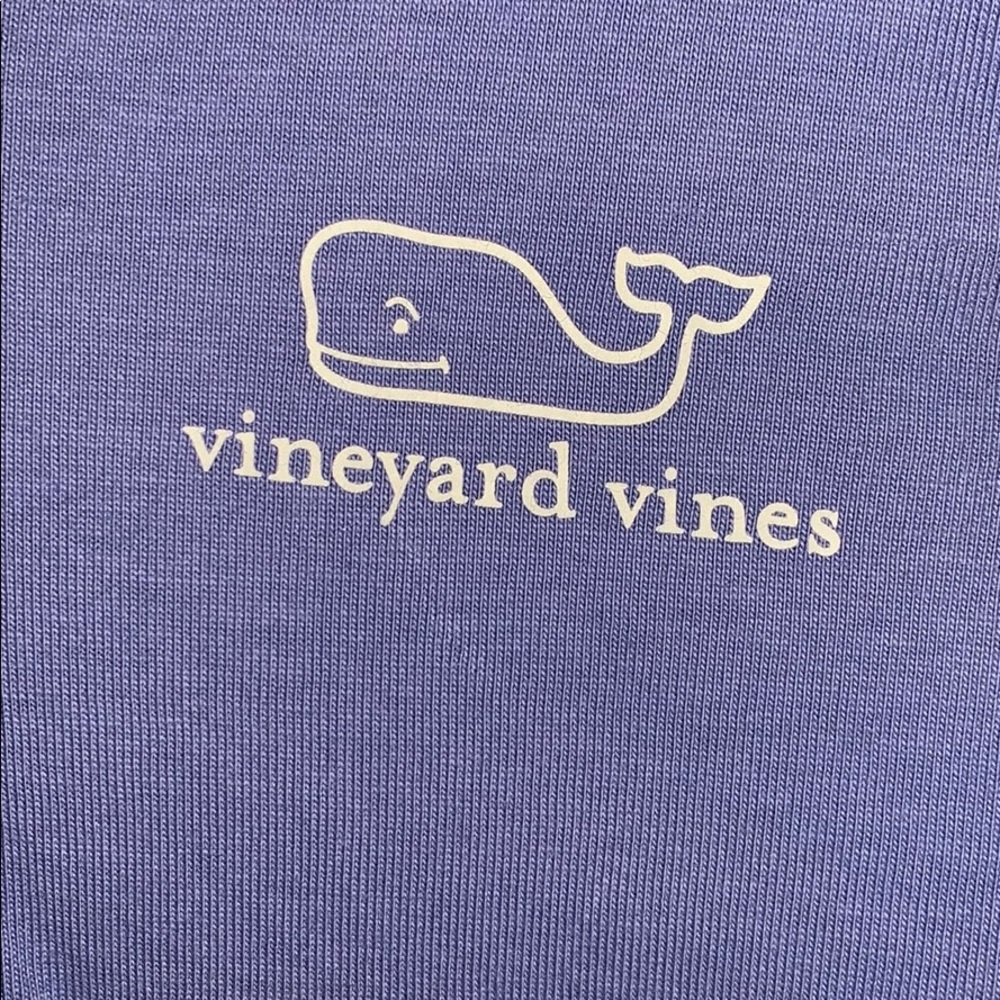 Vineyard Vines purple long sleeve dress coverup